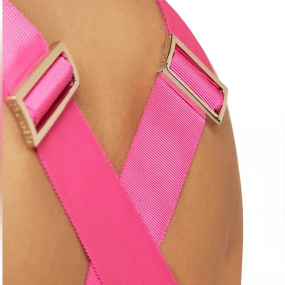 NWOT - Ted Baker Kloeey Strappy Bodycon Dress - US Size 6 - Picture 6 of 14